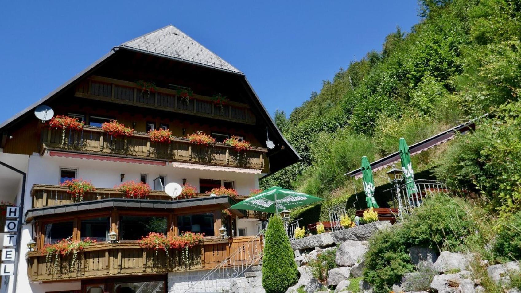 Hotel Silberfelsen Menzenschwand-Hinterdorf Exteriör bild